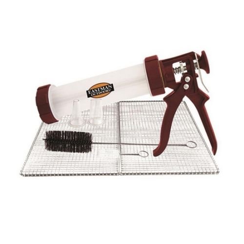 Eastman Outdoors Deluxe Jerky Gun Kit, 1 Pound Capacity Jerky Maker - Easy to Clean