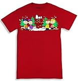 Peanuts Charlie Brown Christmas T-Shirt,, Cardinal, XX-Large
