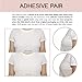 No Nip NippleCovers 1 Adhesive and 1 Self Adhesive, Broad Nude, Size One Size