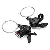 giveyoulucky 24 Speed Bike Shifter Brake Lever Gear Level Visualization for Shimano Acera SL-M310 Mountain Bicycle Replacement Parts Accessories