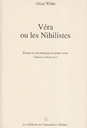 Véra ou Les nihilistes