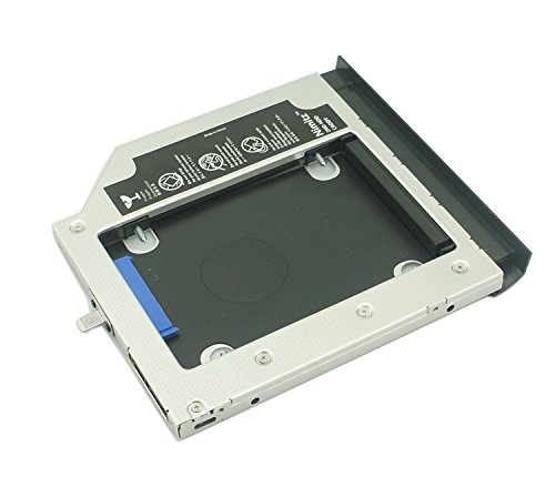 Nimitz 2nd HDD SSD Hard Drive Caddy for Lenovo Thinkpad E540 E531 with Faceplate/Bracket