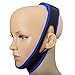 Anti-Snoring Relief Adjustable Chin Jaw Strap Support - Natural and Instant Stop Snoring Solution Sleep Aid (2 sizes INCLUDED)