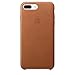 Apple Leather Case for iPhone 7 Plus - Saddle Brown