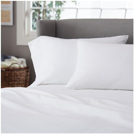 1000 Thread Count Extra Very Large Pocket 14 Inches Home Finish, Comfort Bed Room 1-Piece Fitted Sheet White Solid King Size 100 % Egyptian Cotton Made By Brand SKS Linen