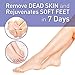 Exfoliating Foot Peel Mask - Deep Exfoliation for Feet, Foot Mask for Calluses, Foot Peel Repairing Dead Skin Cells, 1 Box Foot Peel Mask, 2 Pairs Baby Foot Peel Booties