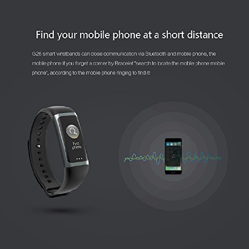 WELTEAYO Fitness Tracker Activity Tracker Fitness Watch Heart Rate Sleep Monitor Waterproof Smart Bracelet Bluetooth Pedometer Wristband Smart Watch for Android and IOS