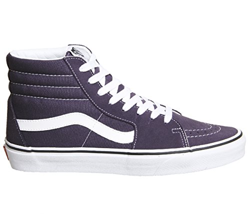 purple and white vans