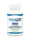 Kala Health - Glucosamine-Chondroitin-MSM with Ester-C - 120 Tablets. This Maximum Strength Joint Support Supplement is Made with ALL USA Ingredients for Healthy and Comfortable Joints.
