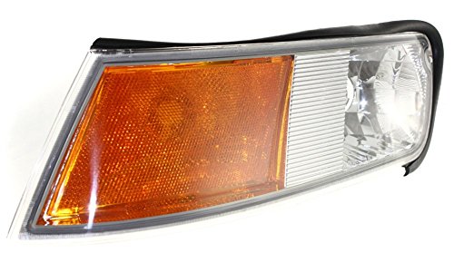 Evan-Fischer EVA20572013634 Corner Light for Mercury Grand Marquis 98-02 Corner Lamp LH Lens and Housing Left Side Replaces Partslink# FO2550124