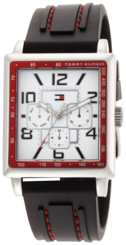 Tommy Hilfiger Men's 1790703 Stainless Steel Rectangular Case Sport Watch