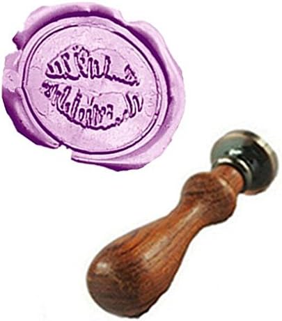 MDLG Vintage Sexy Lips Custom Picture Logo Wedding Invitation Wax Seal Sealing Stamp Rosewood Handle Set