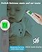 Thermometer for Fever Better Accurate and Fast Reading Temperature, Family Essentials Medical Baby Thermometer Forehead and Ear, Digital Temporal Thermometer for Kids, Toddler, Adults (White)