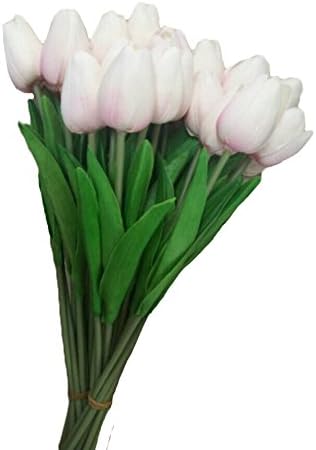Clearance!!! Fashion Home Decor Tulip Artificial Flower Latex Real Touch Bridal Wedding Bouquet House Office Decor, 10pcs (Pink)