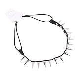 Punk Gothic Vintage Stud Rivet Spike Collar Necklace Bracelet Headband