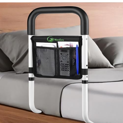 Moodooy Bed Rails for Elderly Adults Safety,Bed Rail for Seniors,Bed Rails for Queen,Bed Safety Rail for Elderly Adult,Bed Safety Rail with Strap,Adjustable Bed Rail for Elderly,Couch Rail,Sofa Rail