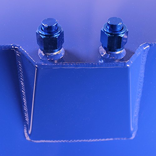 5 Gallon OEM Fuel Cell New Polished Aluminum Gas Tank & Sender Hot Rod Rat Rod V8 (Blue)