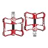 DSFSAEG 1 paar Fiets Pedaal Aluminium Platte Verbreed Platform voor MTB Anti Skid Universele Fietsen Onderdelen Fiets…