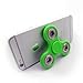 Tri-Fidget Spinner Toy Stress Reducer,Hand Spinner Fidget Si3n4 Ceramic Bearing Toys -Perfect for ADD,ADHD,Anxiety and Autism adult Children,Non 3D Printed by Viyaabang（Green）