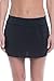 Penn Women's Active Skorts: Wide Band, Low Rise Tennis or Golf Skirt with Shorts,Black,Medium