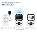 Video Baby Monitor with Camera [2019 Upgraded] Night Vision, Two-Way Talk Audio, Temperature Sensor, ECO Mode, 2.4