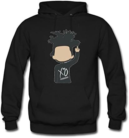 DIYHOODIE The Weeknd XO Hoodie, Custom Men's Classic Hoodie with The Weeknd XO Black