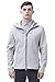 Men's Lightweight Rain Jacket Soft Shell Waterproof Outdoor Hoodie Trench Coat