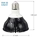 KINGBO Black Light Bulb, 14W LED UV Black Light E26 PAR30 Glow in The Dark, 395nm LEDs Super Bright for Blacklight Party Birthday Wedding DJ Stage Dance Floor Lighting