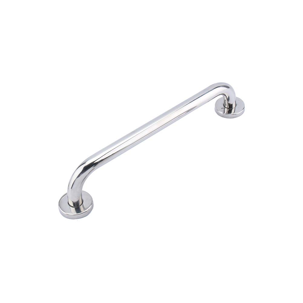 Bathroom Grab Bar Bath Grab 400mm Grab Rails Bar Safety Support Rail Heavy Duty Chrome Stainless Steel Shower Handle Wall Mounting Towel Rail Bar for Bathtub, Toilet, Bathroom, Kitchen, Stairway