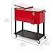 Best Choice Products 80-Quart Rolling Cooler Cart w/Bottle Opener and Catch Tray, Drain Plug – Redthumb 4