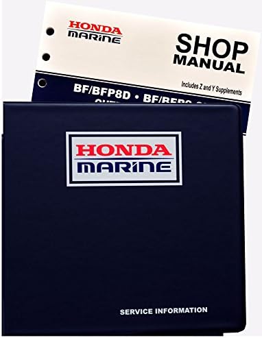 Honda BF8 BF9.9 D Model Marine Outboard Service Repair Shop Manual