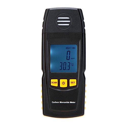GXG-1987 Handheld Carbon Monoxide Meter with High Precision CO Gas Tester Monitor Detector Gauge 0-1000ppm GM8805