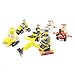 Koolfigure™ Custom 12PCS Mini Building Blocks Vehicles Set/Racing Car/Constructions/Airship/Military Car etc/Educational Toys for Birthday/Party Favors/Stocking Stuffers