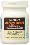 Sentry Allergy Relief for Dogs 100 Tablets 25mg Each