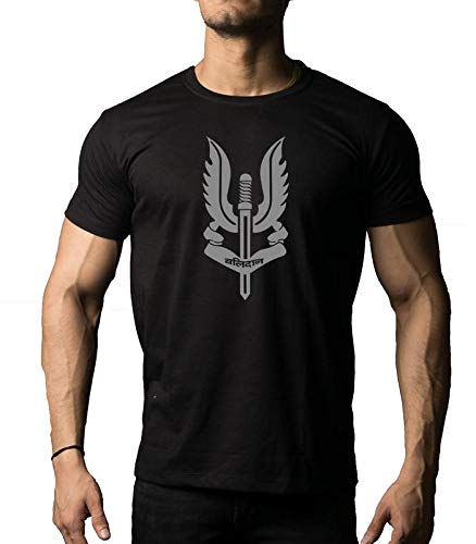 indian army para commando t shirt