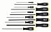 Bondhus 10737 Set of 11 Balldriver Screwdrivers, ProGuard Finish, Long Length, sizes 5/64-3/8-Inch