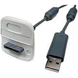 Xbox 360 Play and Charge Cable, White