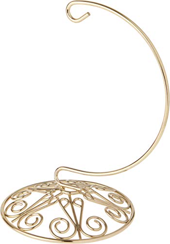 Bard's Ornate Gold Ornament Stand - Small, 6" H x 4" W x 4" D