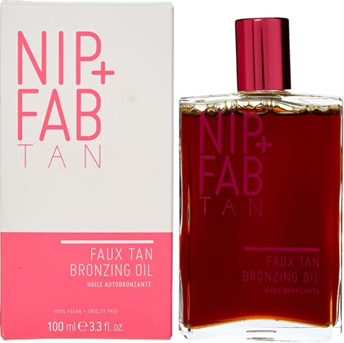 Nip+Fab Faux Tan Bronzing Oil 100ml 100% Vegan Cruelty Free