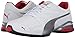 PUMA Men's Tazon Modern SL FM Sneaker,Puma White-High Risk Red,12 M US