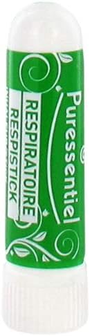Puressentiel Respiratory Inhaler, 1 ml, Easier Breathing & Respiratory Wellbeing, 100% Natural Origin