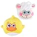 Prextex Plush and Cuddly Easter Filled Jumbo Eggs - Easter Eggs Filled With Adorable Easter Plush Icons