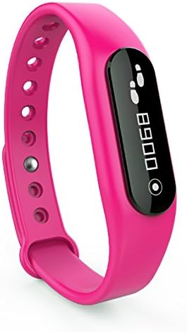 PrimeFit Activity Tracker & Sleep Monitor Bluetooth 4.0 Watch. Waterproof Fitness Tracker Smart Watch with Pedometer Calories Counter and Sleep Monitor, Slim Fitness Wristband for Kids Women Men