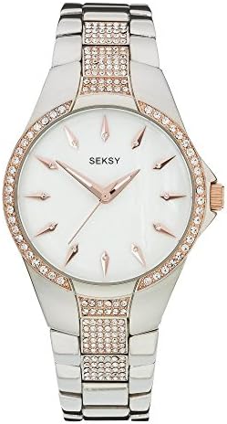 SekondaWomen's Analogue Analog Quartz Watch with Brass Strap 2257