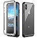 Singdo iPhone Xs Max Case, Built-in Screen Protector Cover 360 Degree Protection Rugged Clear Bumper Case Compatible with iPhone Xs Max 2018 Released (6.5 inch)