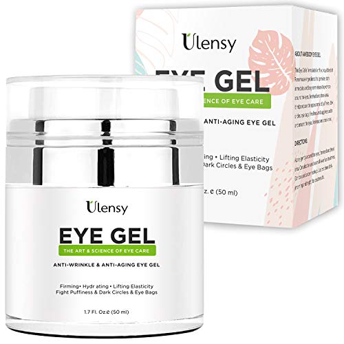 Ulensy Eye Gel Cream, Eye Gel Cream for Dark Circles, the Best Anti-Aging Eye Gel Cream for Eye Care