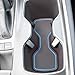 CupHolderHero fits Honda Accord Accessories 2018-2022 Premium Custom Interior Non-Slip Anti Dust Cup Holder Inserts, Center Console Liner Mats, Door Pocket Liners 17pc Set (Blue Trim)