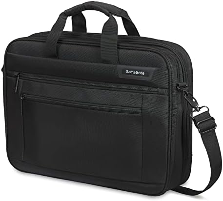 Amazon.com | Samsonite Xenon Business Zip Portfolio, Black, One