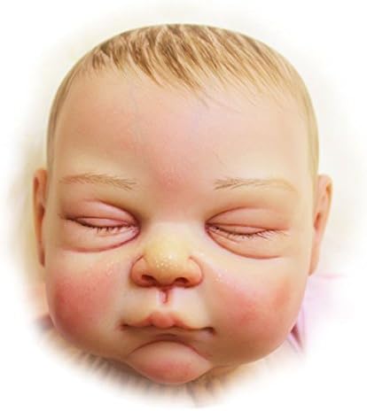Rayish Reborn Baby Doll 21" Lifelike Realistic Baby Doll Magnetic Mouth Lovely Lifelike Cute Pink Sleep princess dress baby