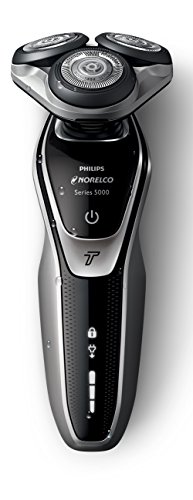 Philips Norelco Electric Shaver 5500 Wet & Dry,S5370/81, with Turbomode and Precision Trimmer